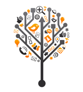 Social-network-tree-with-media